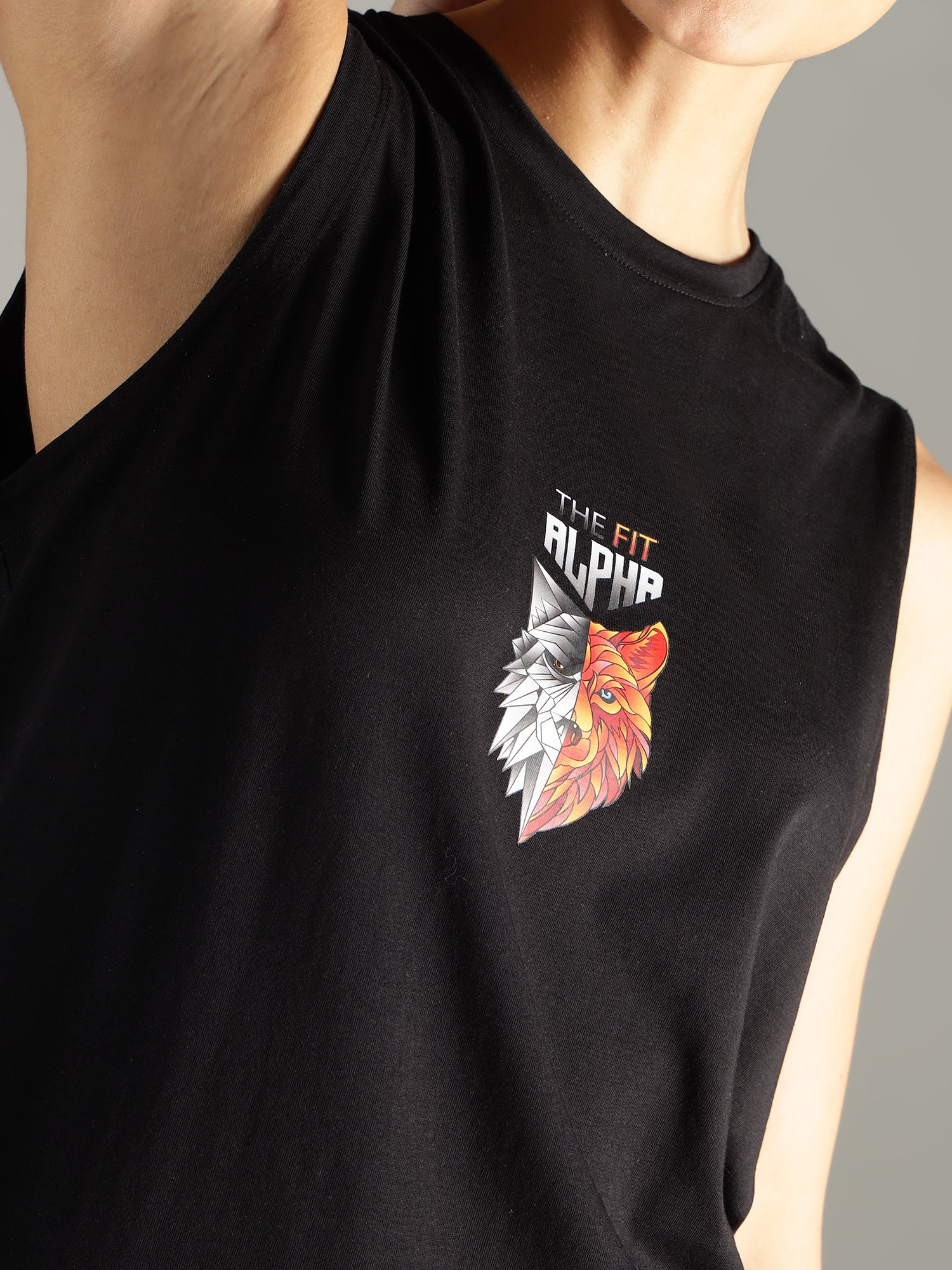 Wolf Soul Unisex Tank - Black