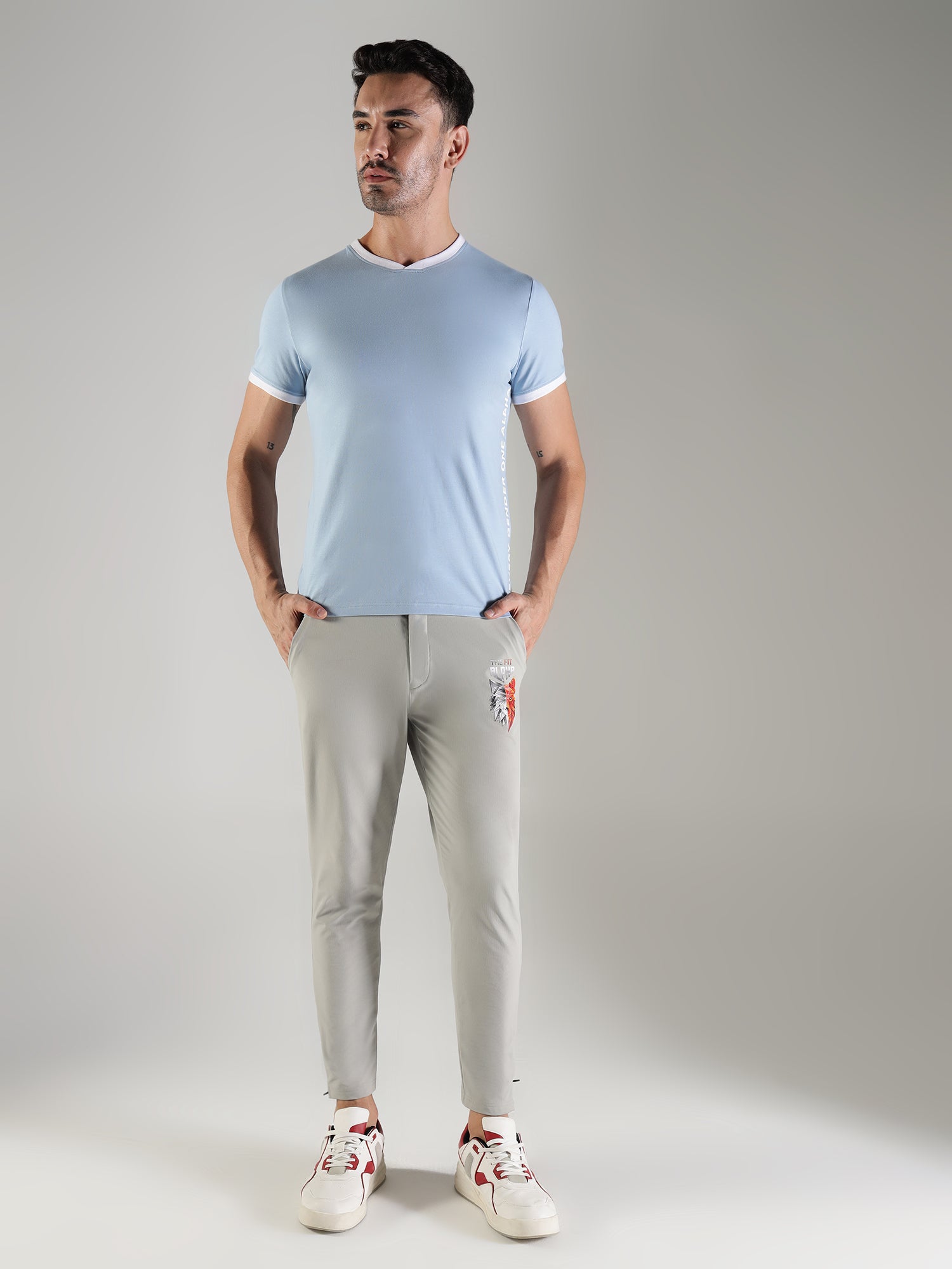 One Alpha Men's Tee - Sky Blue