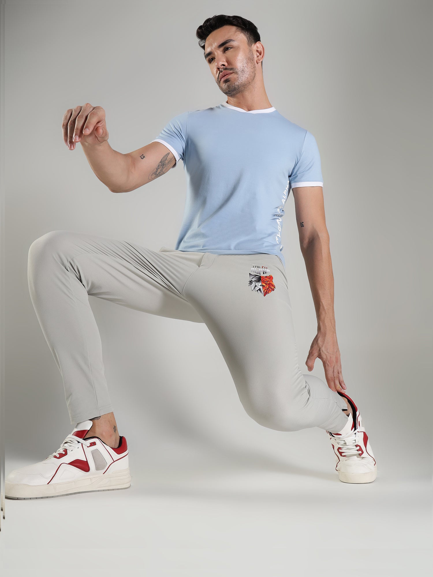One Alpha Men's Tee - Sky Blue