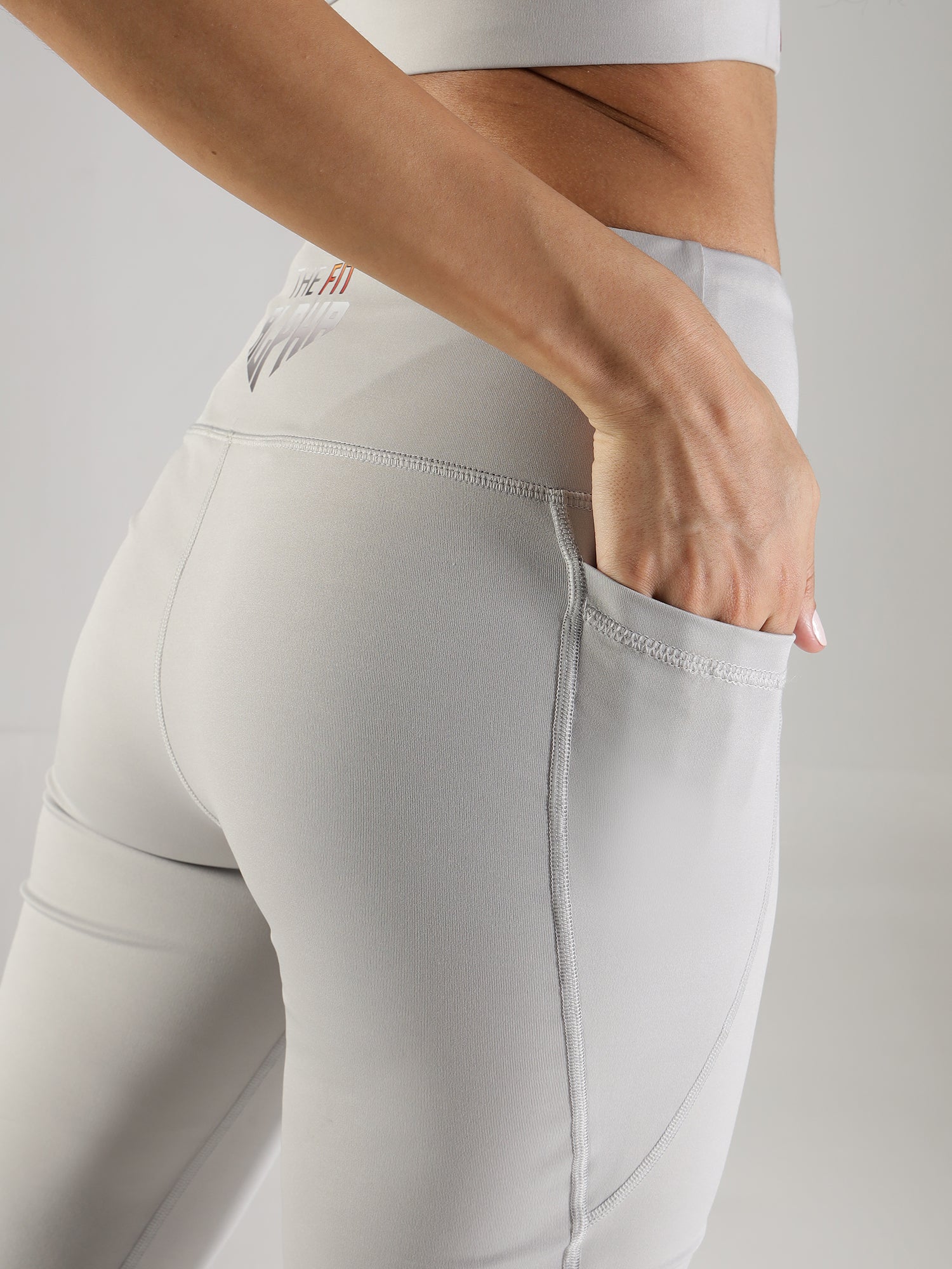 Shewolf Flare Pants - Grey