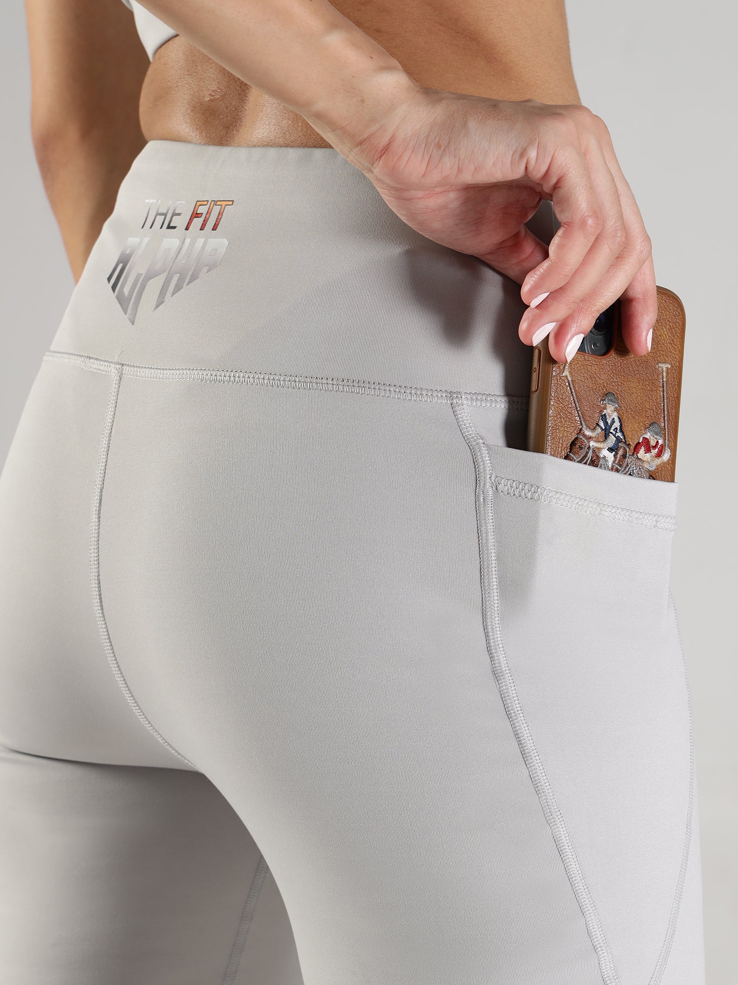 Shewolf Flare Pants - Grey