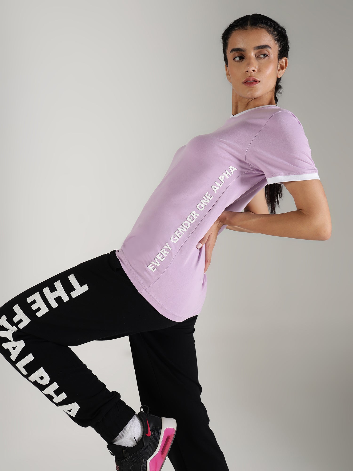 One Alpha Unisex Tee - Lavender