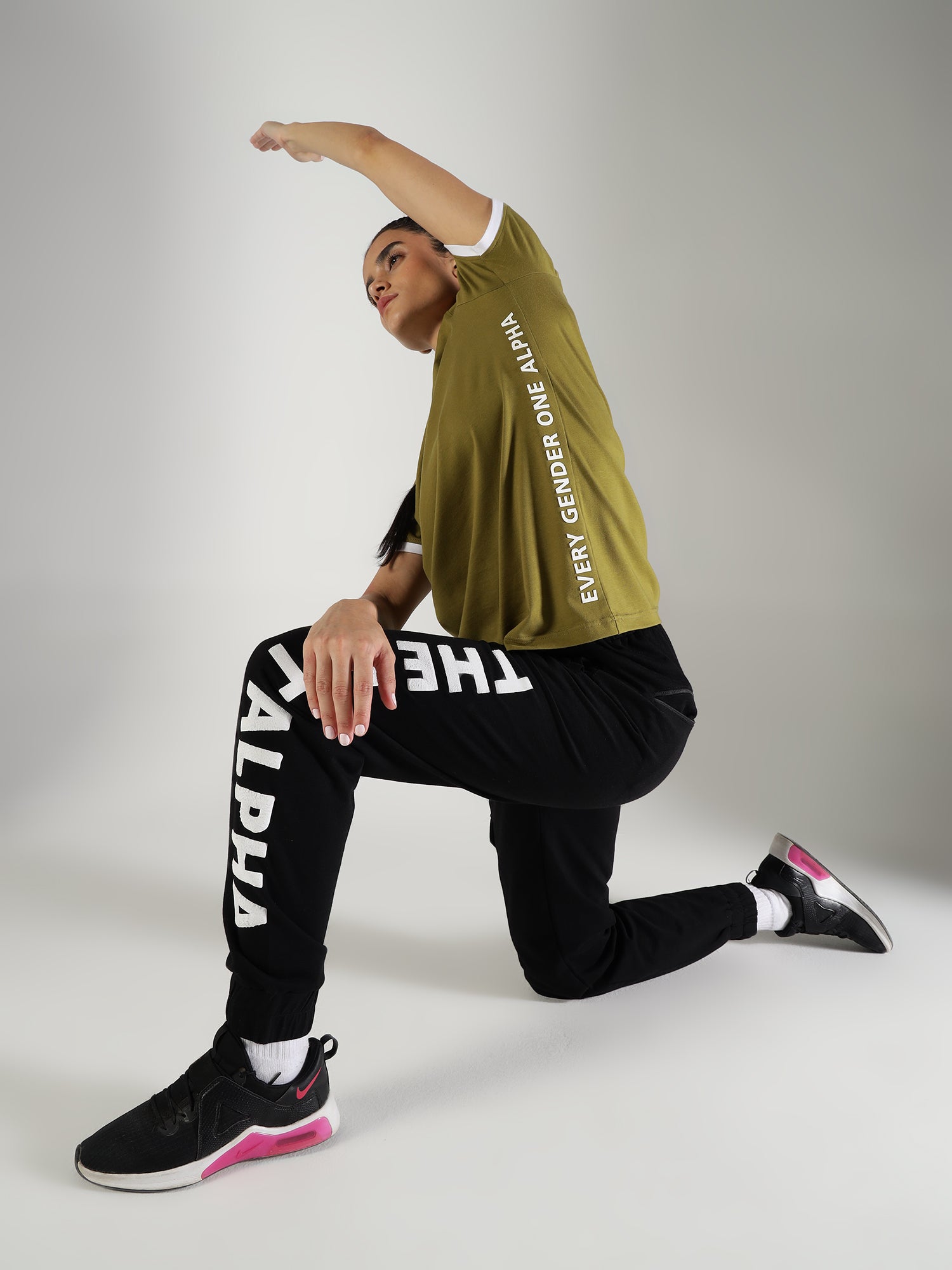 One Alpha Unisex Tee - Military Green