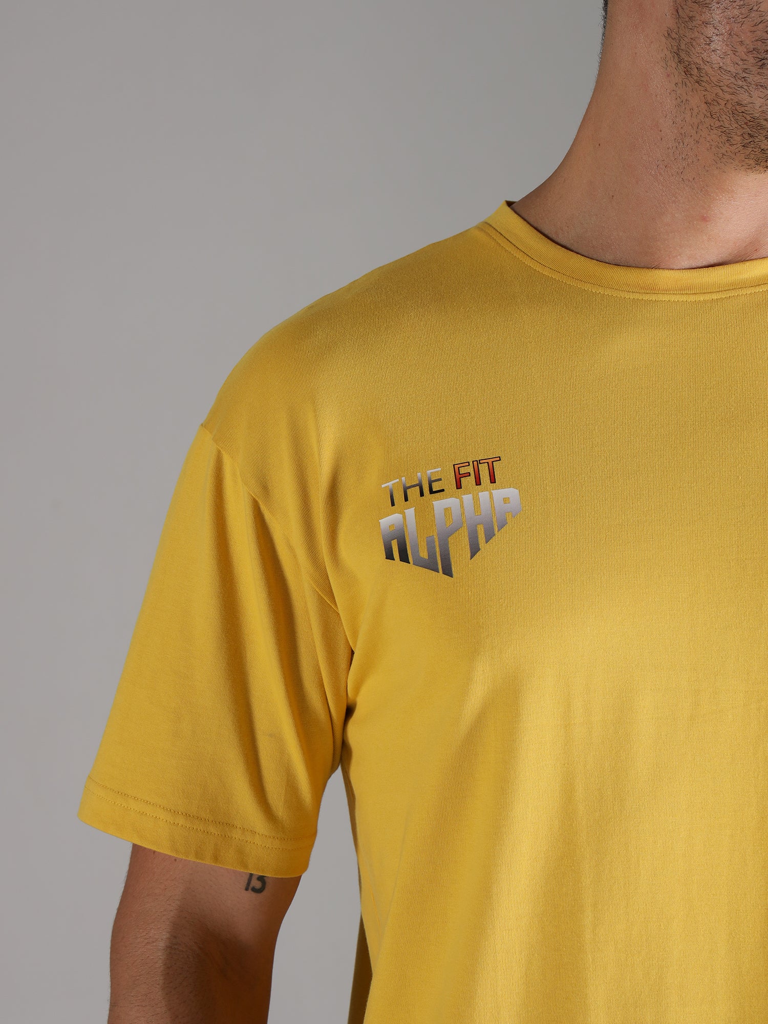 One Alpha Comfort Tee for Men - Yellow
