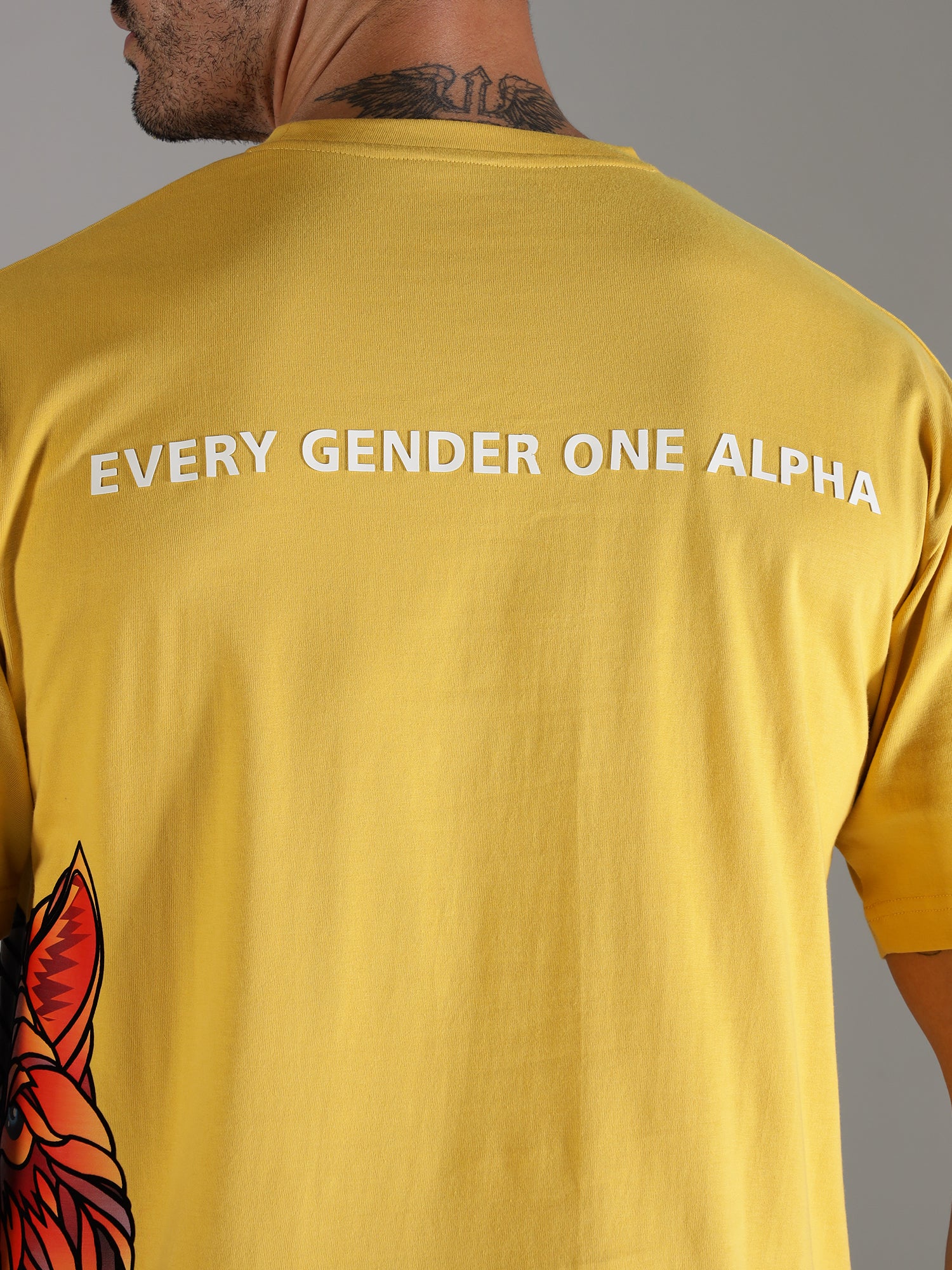 One Alpha Comfort Tee for Men - Yellow
