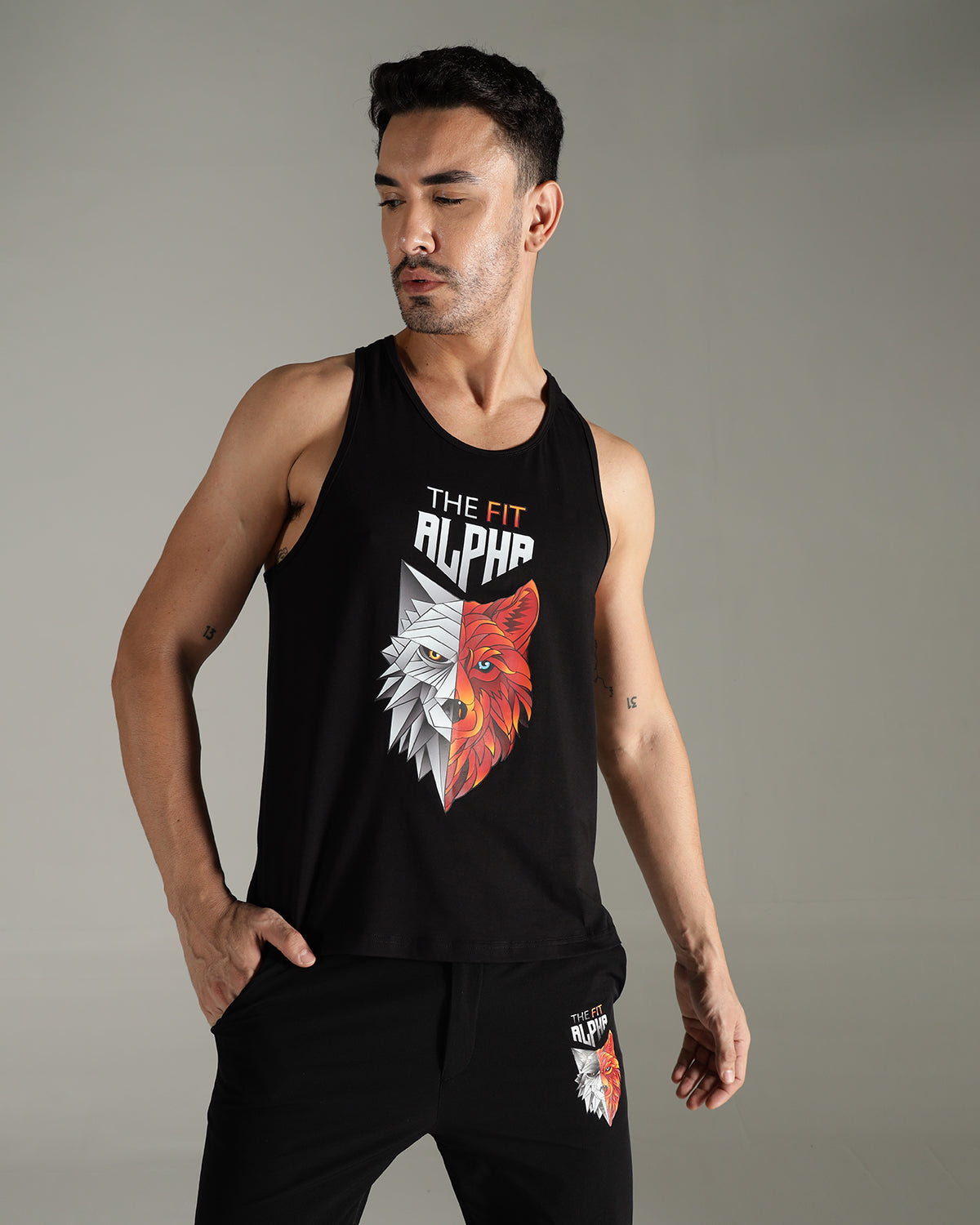 Men's tank top - Black