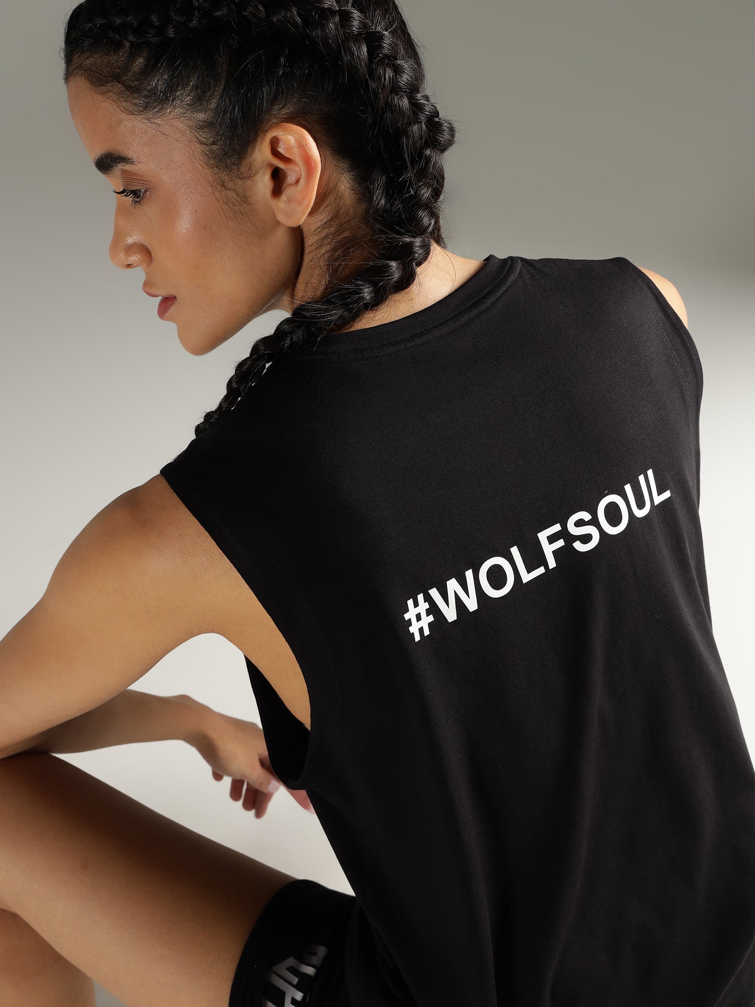 Wolf Soul Unisex Tank - Black