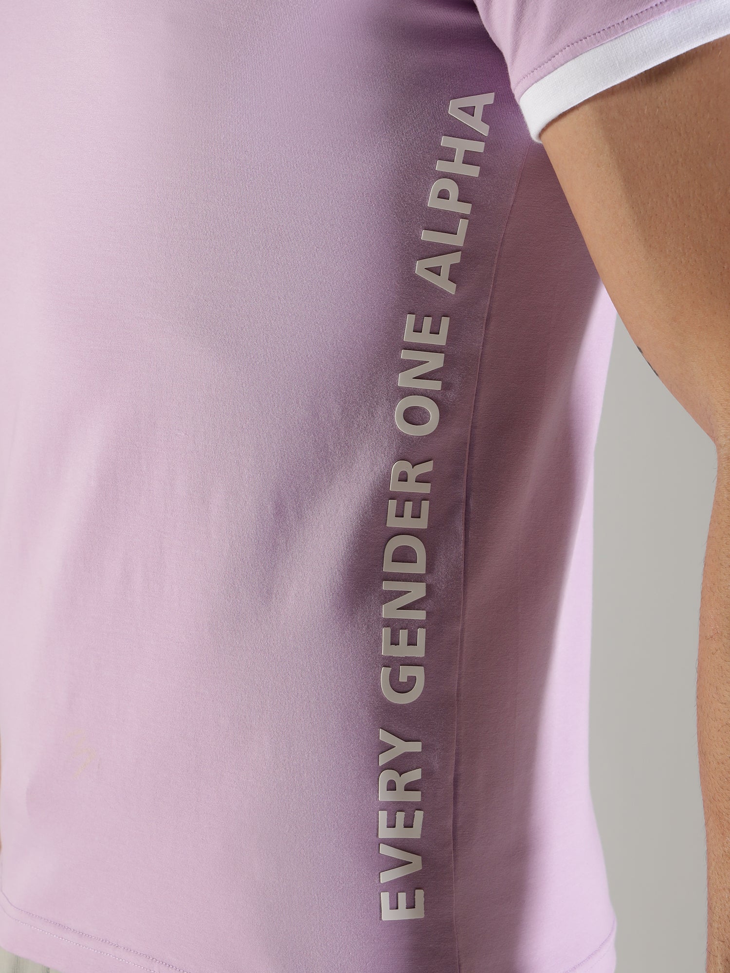 One Alpha Men's Tee - Lavender