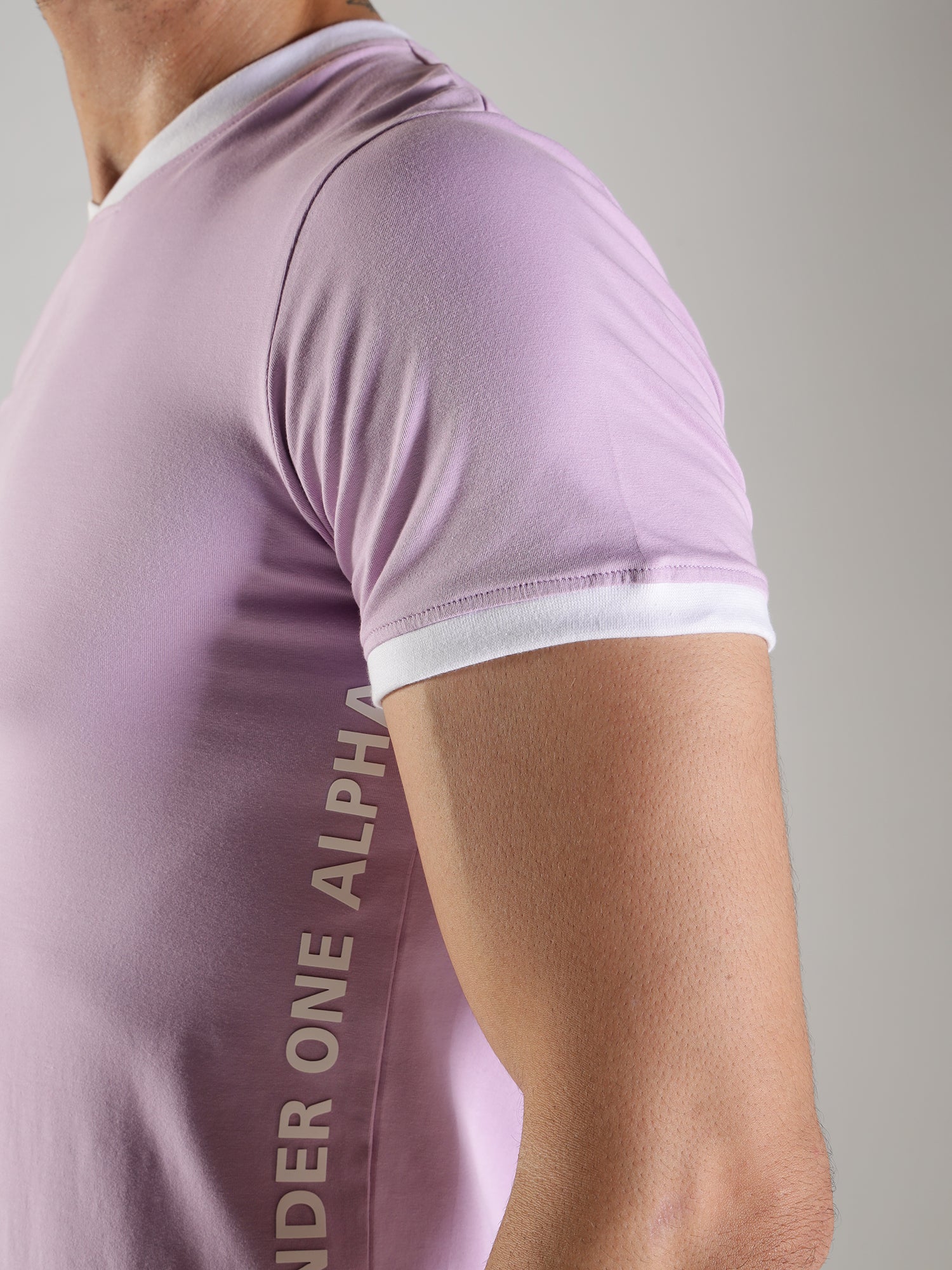 One Alpha Men's Tee - Lavender