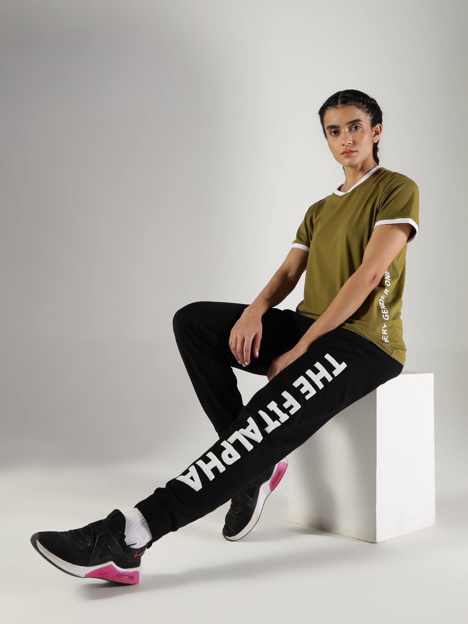 One Alpha Women Tee - Military Green