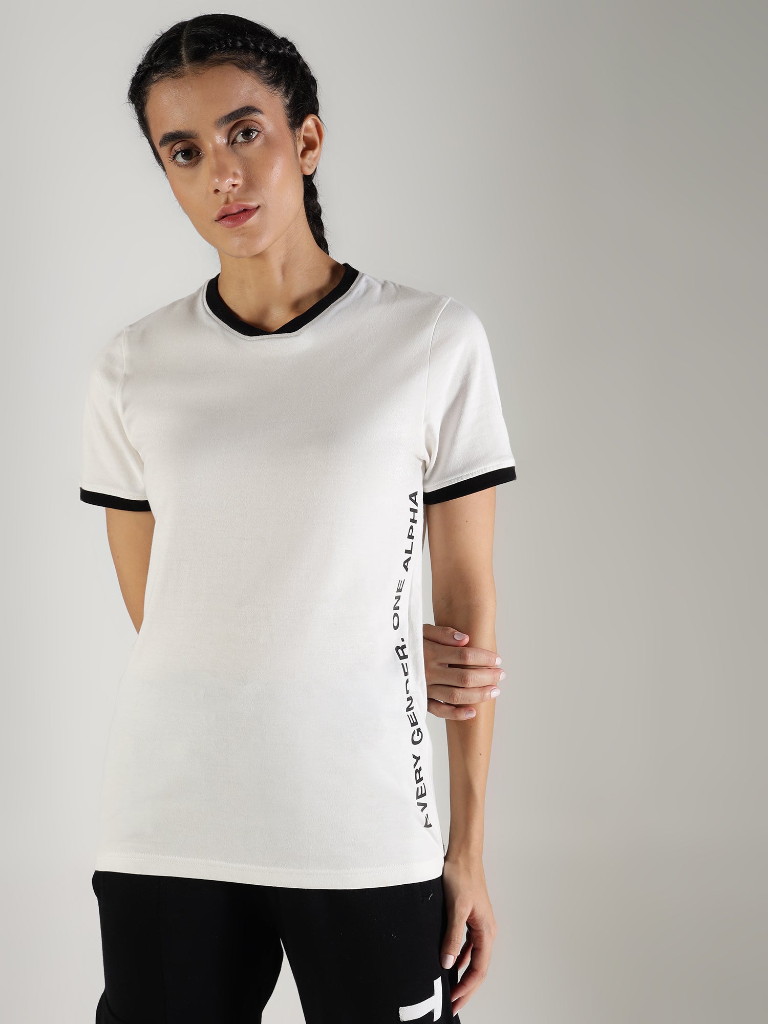 One Alpha Women Tee - White