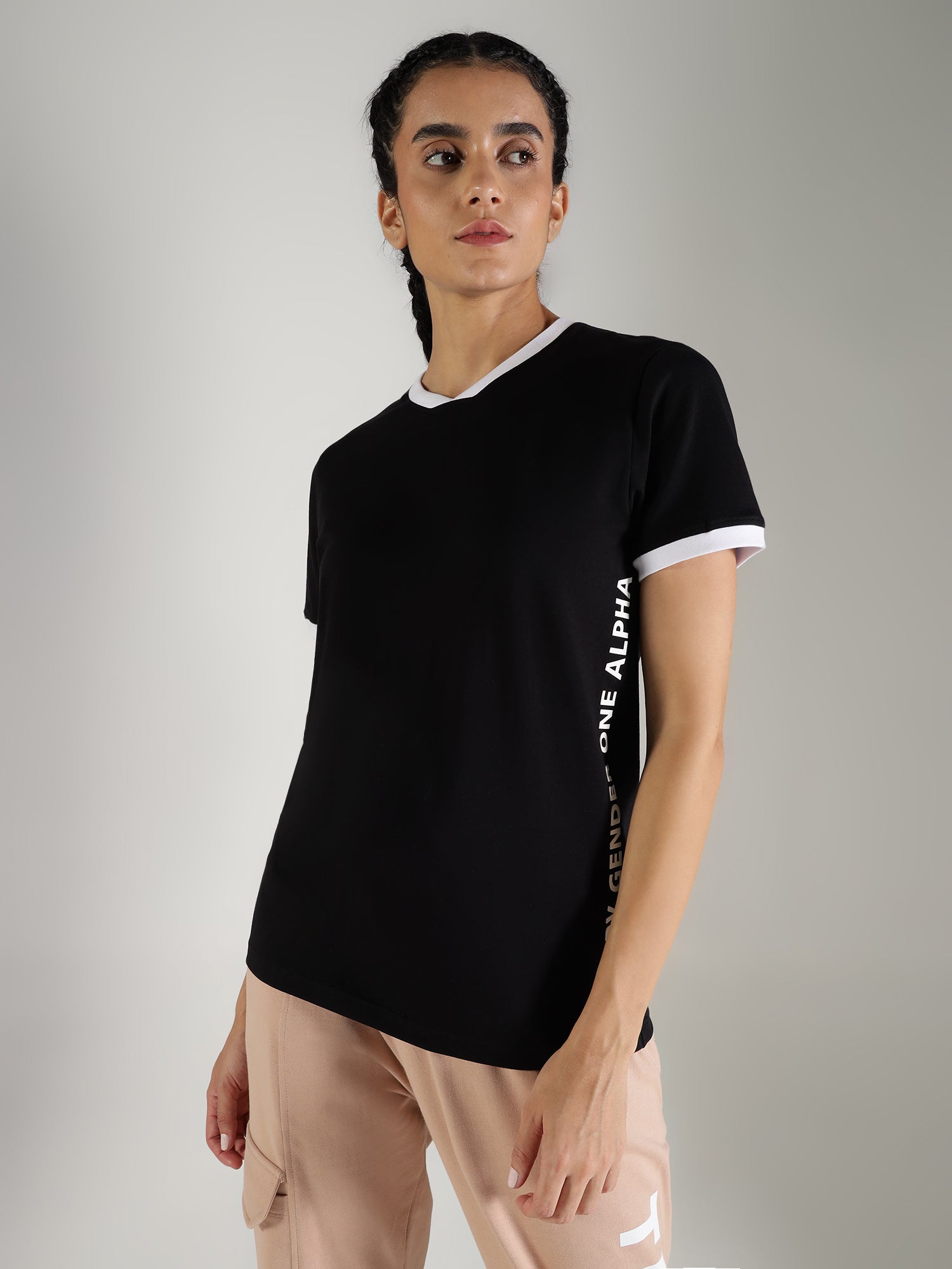 One Alpha Women Tee - Black