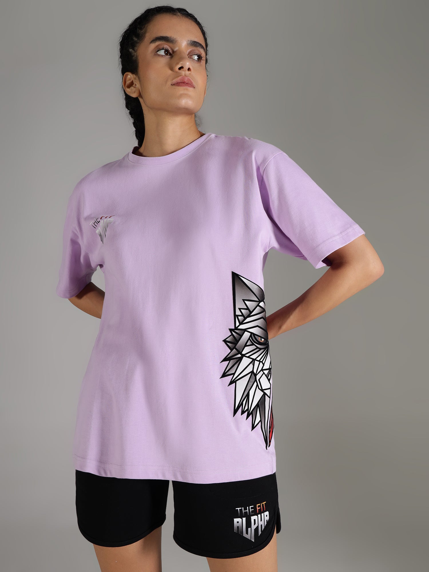 One Alpha Comfort Tee For Women- Lavender