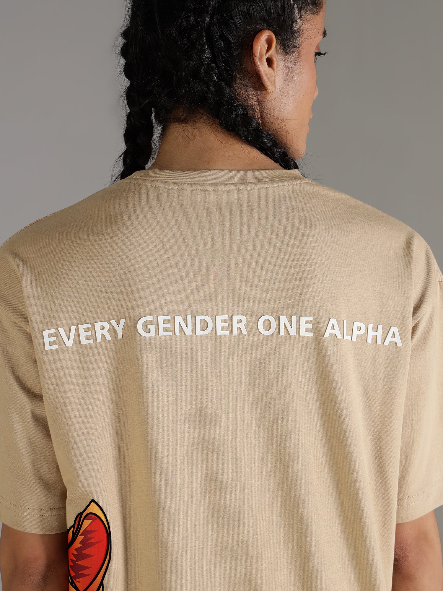 One Alpha Comfort Tee - Beige