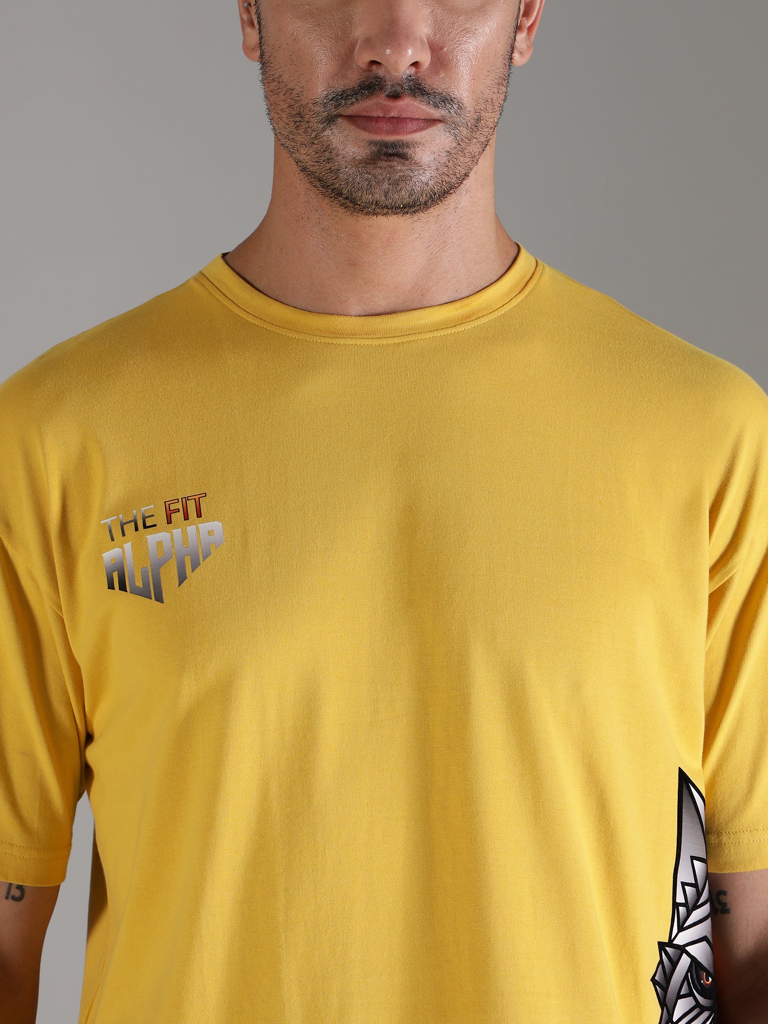 One Alpha Comfort Tee for Men - Yellow